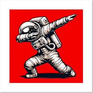 Astronaut Dab Posters and Art